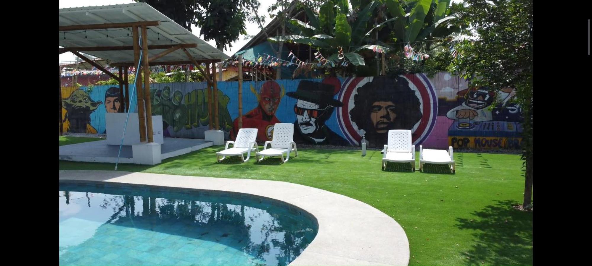 Pop House Otel Montañita Dış mekan fotoğraf